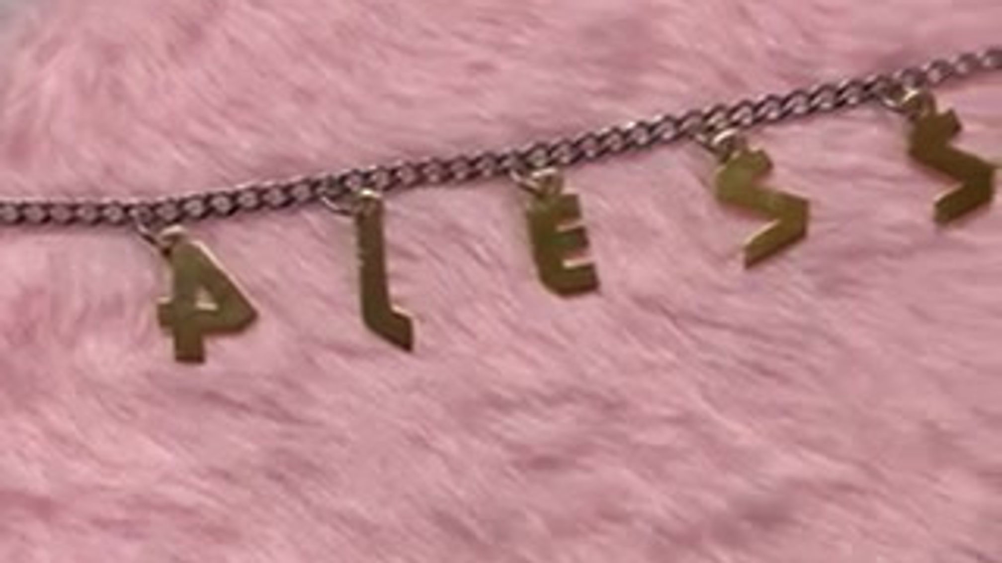 Collar Iniciales